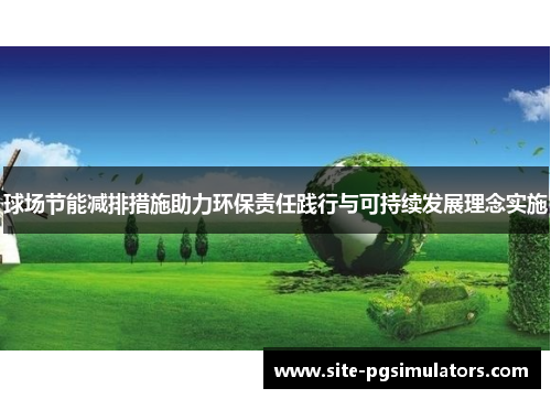 球场节能减排措施助力环保责任践行与可持续发展理念实施