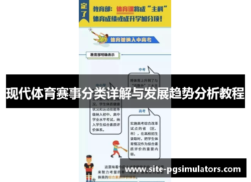 现代体育赛事分类详解与发展趋势分析教程