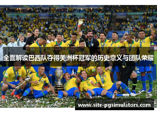 全面解读巴西队夺得美洲杯冠军的历史意义与团队荣耀 全面解读巴西队夺得美洲杯冠军的历史意义与团队荣耀