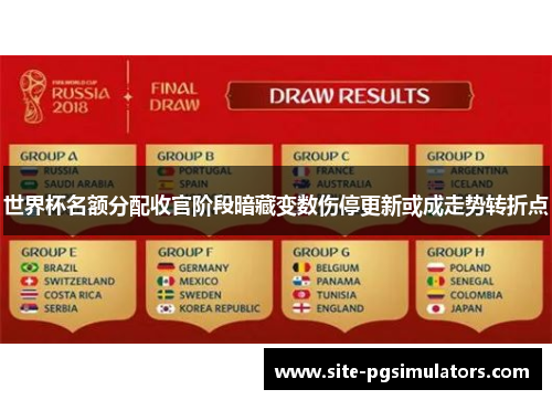 世界杯名额分配收官阶段暗藏变数伤停更新或成走势转折点